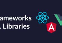 difference-framework-librairie-javascript