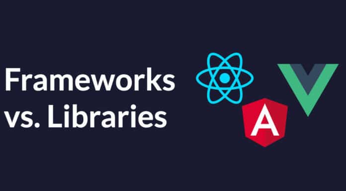 difference-framework-librairie-javascript